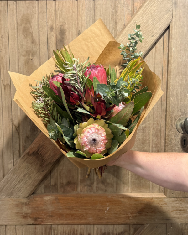 Flowers (12) Seasonal Hand-tied Bouquet - Standard
